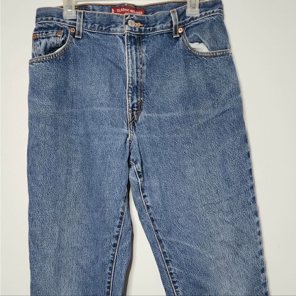Levi's 550 relaxed fit tapered leg women's 14